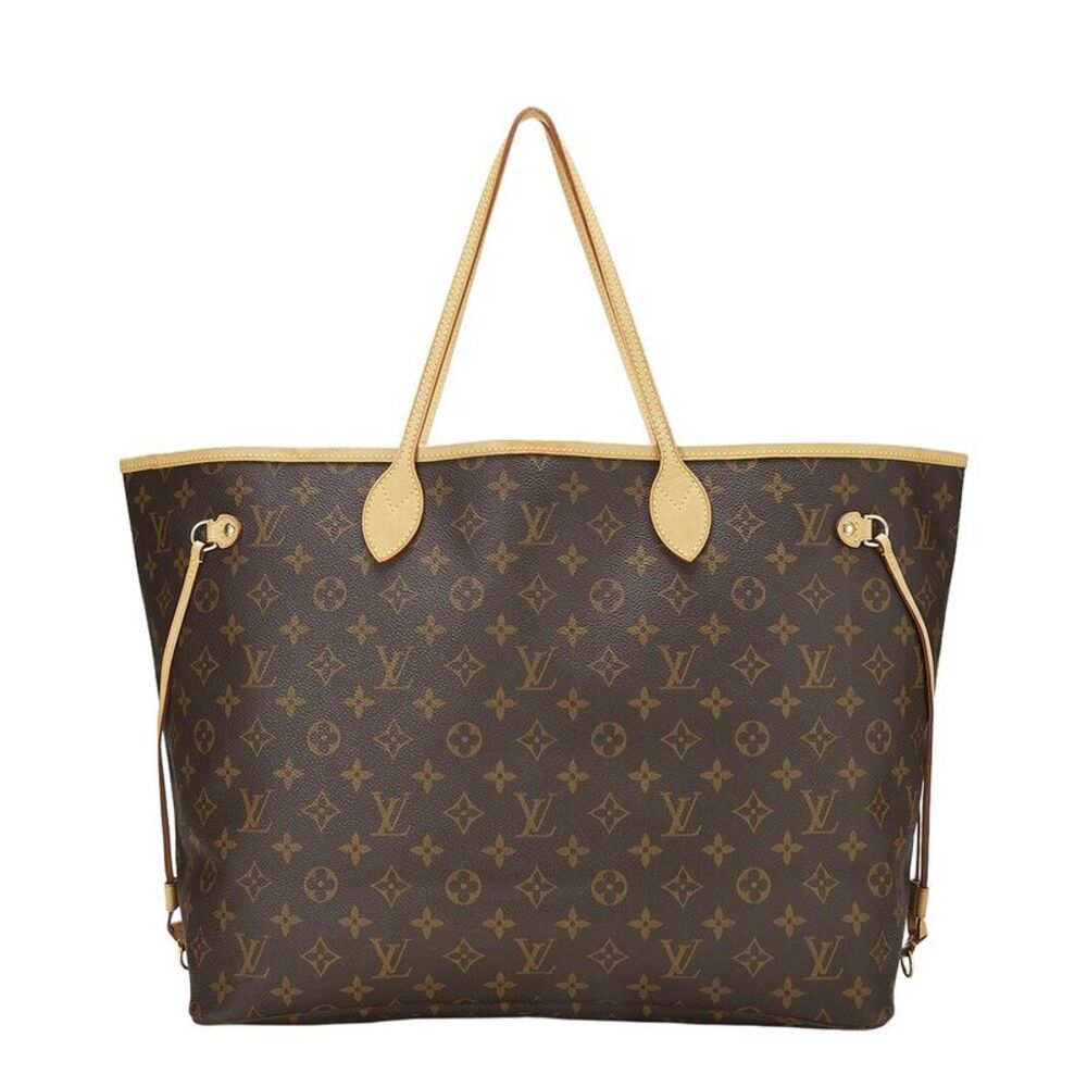 Louis Vuitton Brown Monogram Canvas Neverfull Gm (Authentic Pre-Loved)